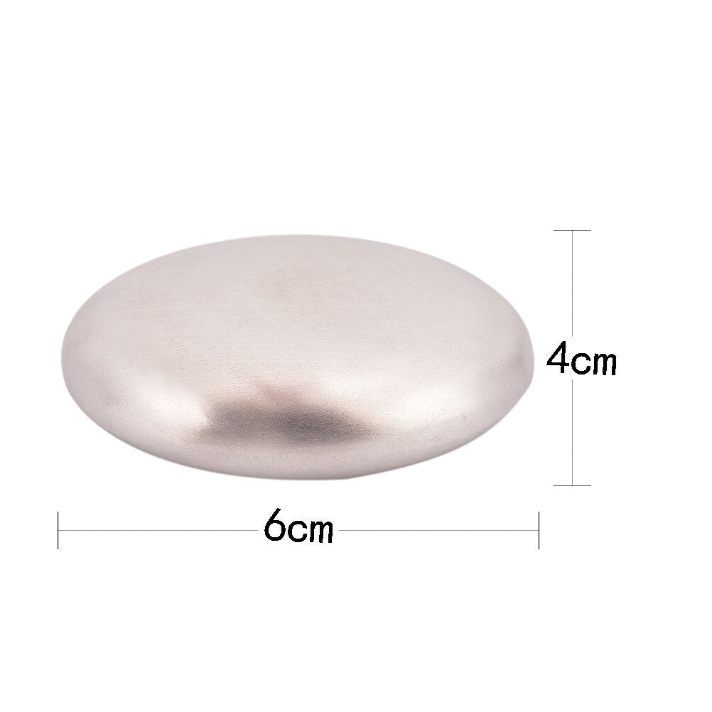 Stainless Steel Soap Kitchen Bar Eliminating Odor Smell Odour Remover M.l8