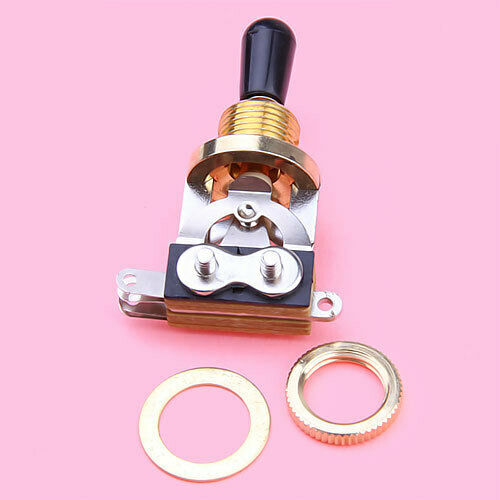 Guitar 3 Way Toggle Switch Pickup Selector+5pcs B500k 18mm Shaft Audio Pots