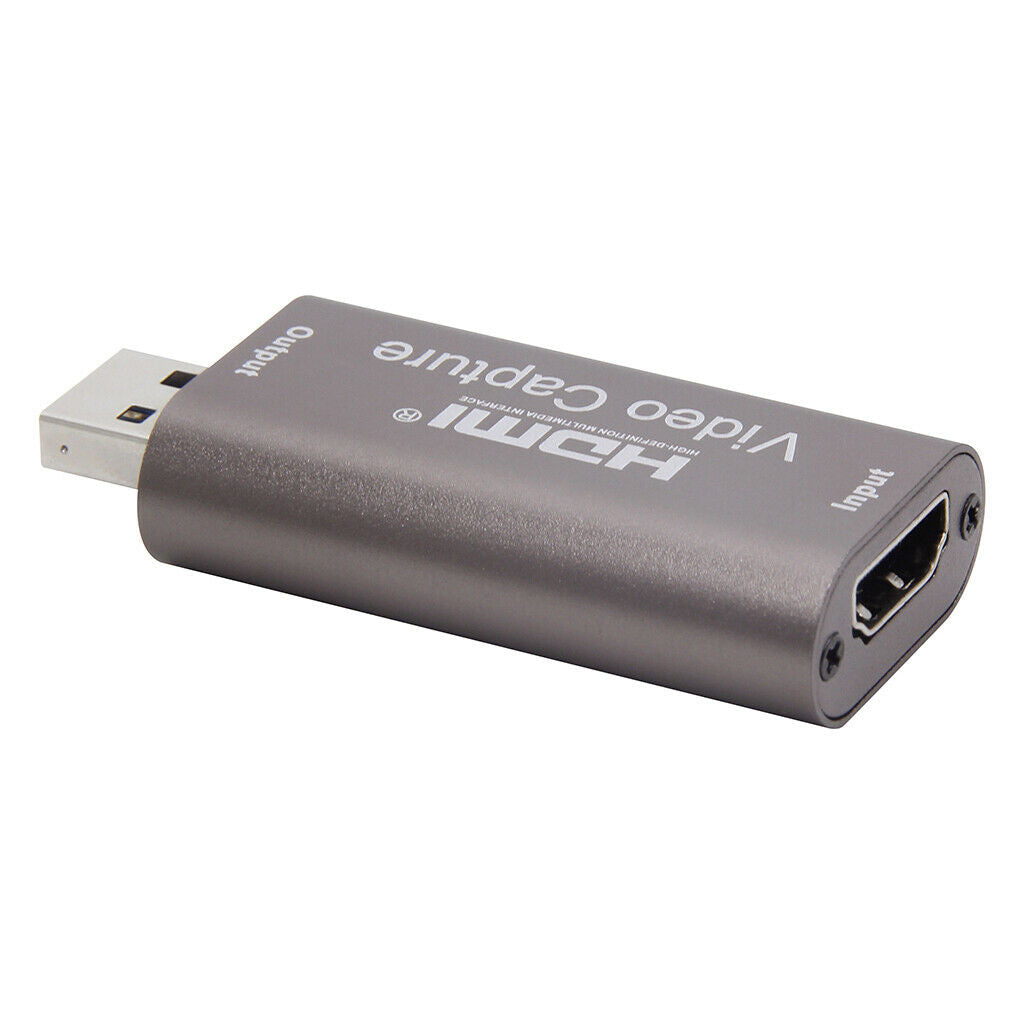to USB 2.0 Video Capture Card Dongle HD Video Live Streaming/Game New