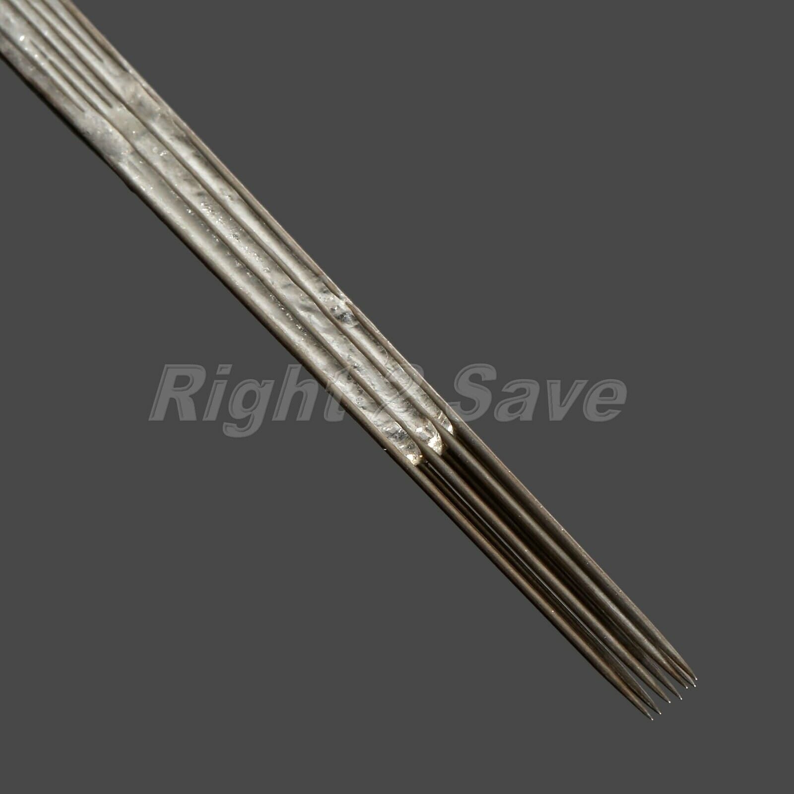 50pcs 3RL+5RL+7RL+9RL+5RS Tattoo Needles Body Art Disposable Stainless Steel
