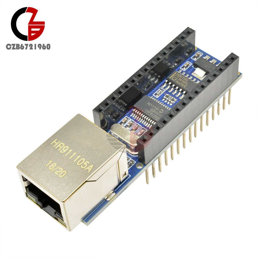Mini ENC28J60 Webserver module Ethernet Shield board for Arduino Nano v3.0
