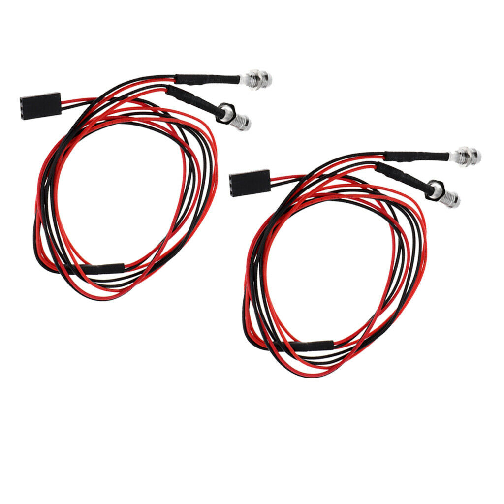 2 Pieces/Pack 1:16 RC Military Truck Parts Rear Tail Light for WPL B36 C24