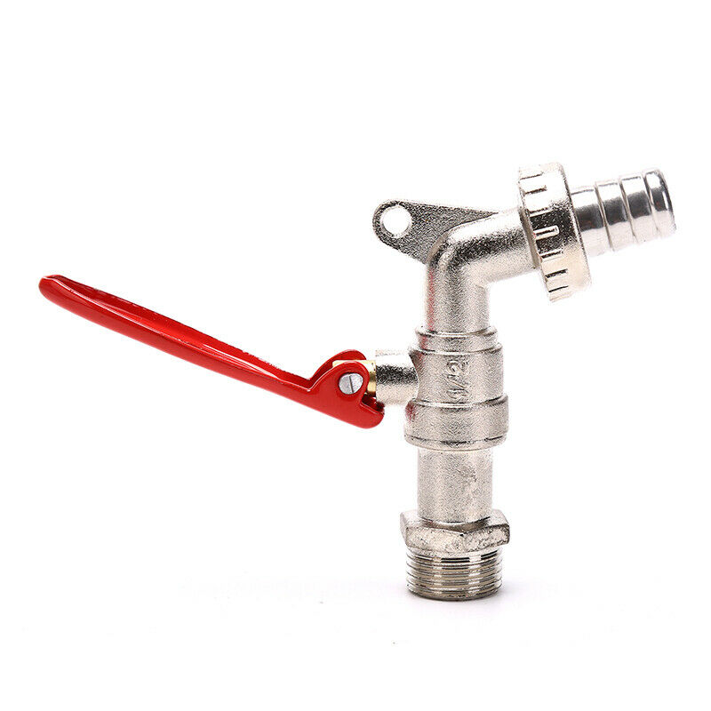1/2 Inch Zinc Alloy Water Tap Lockable Faucet Garden Hose Faucet with L FT