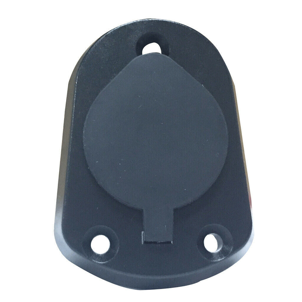 Boat cover with round base for light pole with wire and base