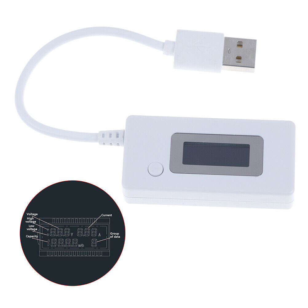 Voltage and Current Tester Mobile Power Module Usb Battery Charging Measurement
