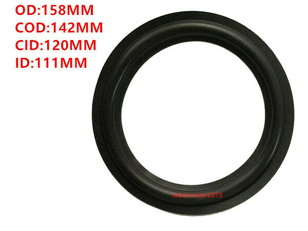 158mm Speaker Surrounder Foam Woofer Edge Audio Replacement For 6.5" 6.5 inch