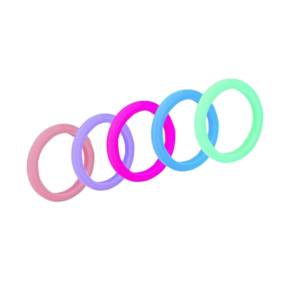 Silica Rings for Finger Silicone Rubber Weddings Engagement Rings Jewelry 5