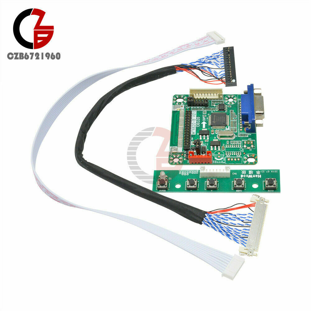 DIY  Universal MT6820-B LCD LVDS Driver Controller Board With Cable 17" To 42"