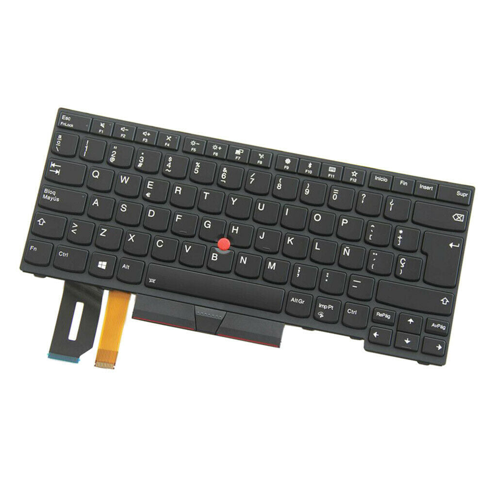 Spanish Español Layout Keyboard for Lenovo ThinkPad E480 T480s Laptop
