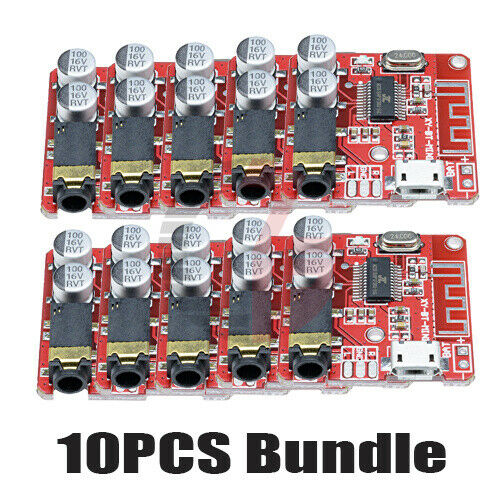 10PCS USB Mini Bluetooth 4.1 Audio Receiver MP3 Decoder Amplifier Board