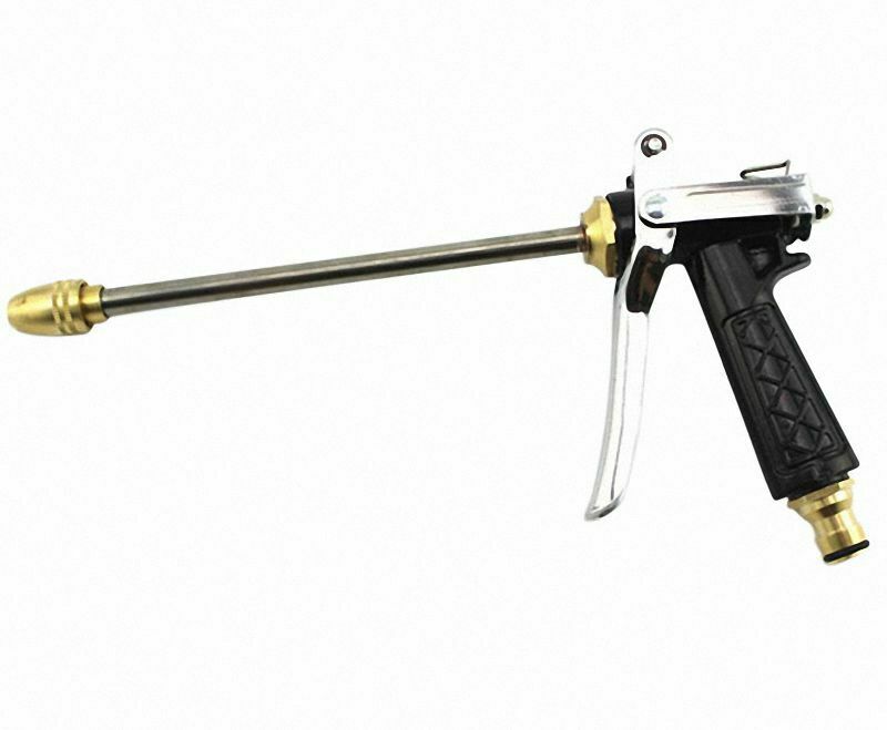 1 of Metal High Pressure Water Gun Wash Spray Car Brass Nozzle Sprayer Head