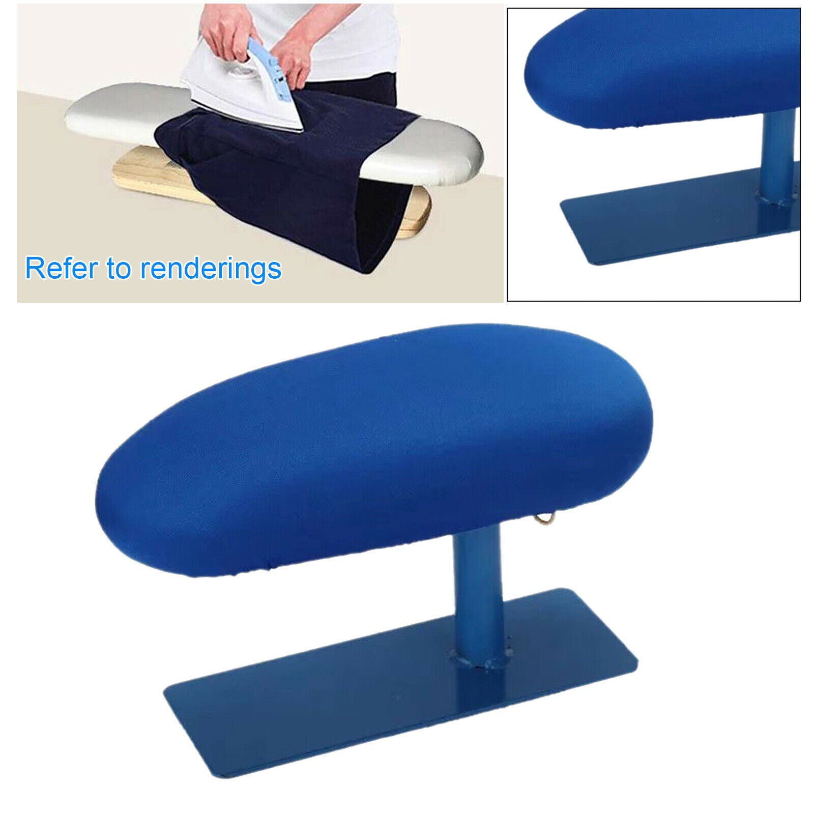 Small Ironing Board Stool Home Travel Neckline Fabric Flat Iron Boards