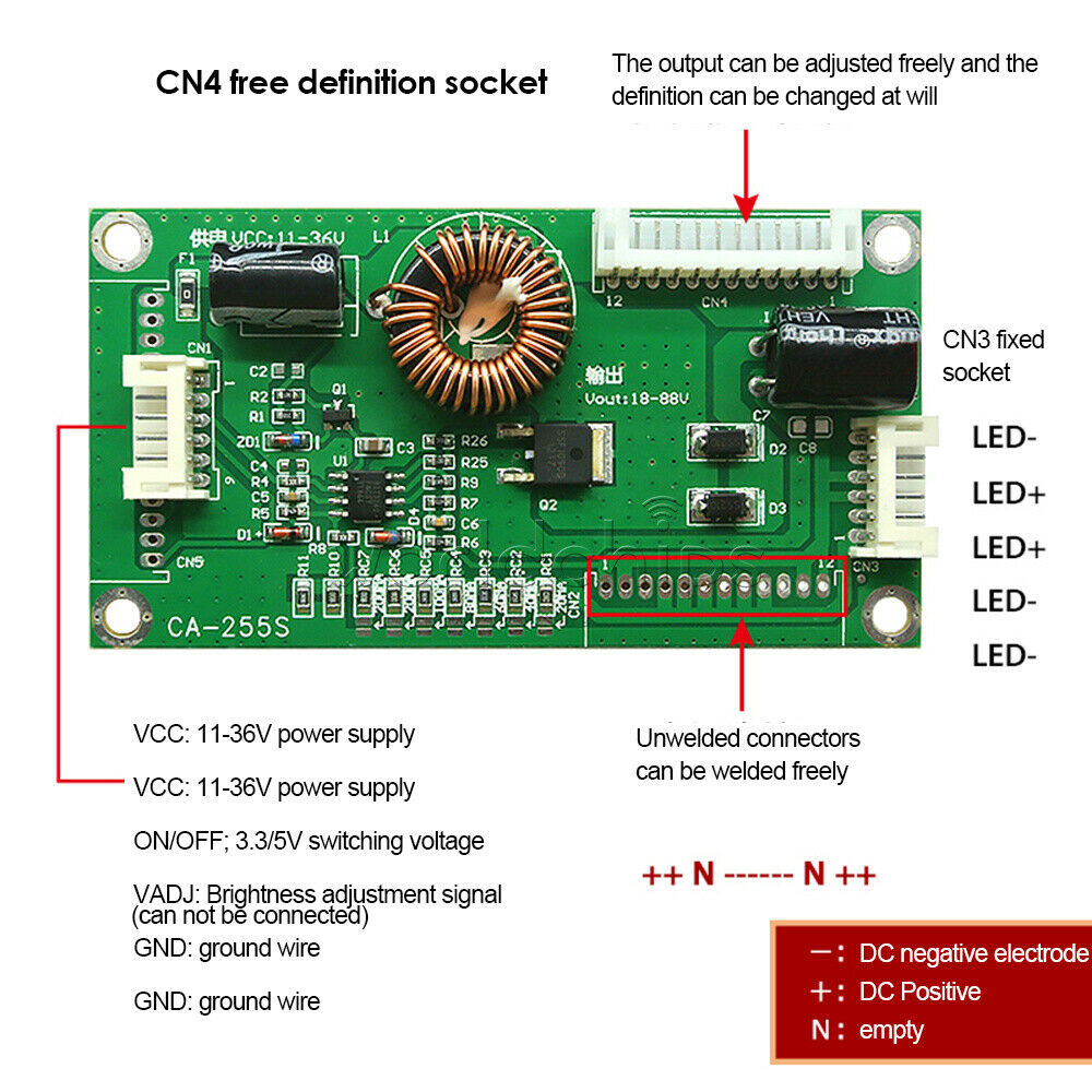 LED TV Constant Current Board Inverter Driver Module Board Universal 10-48 Inch