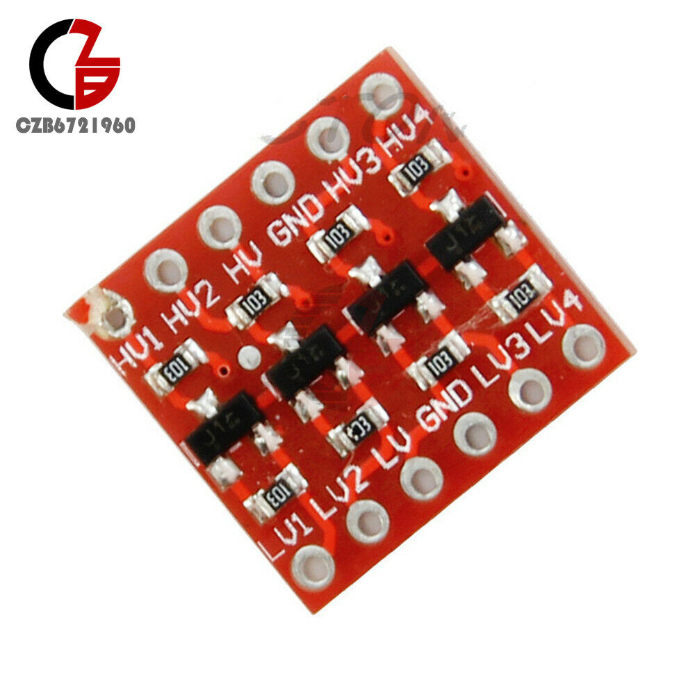 1PC 4 Channel 3.3V-5V Bi-directional Logic Level Converter 4CH Shifter Module