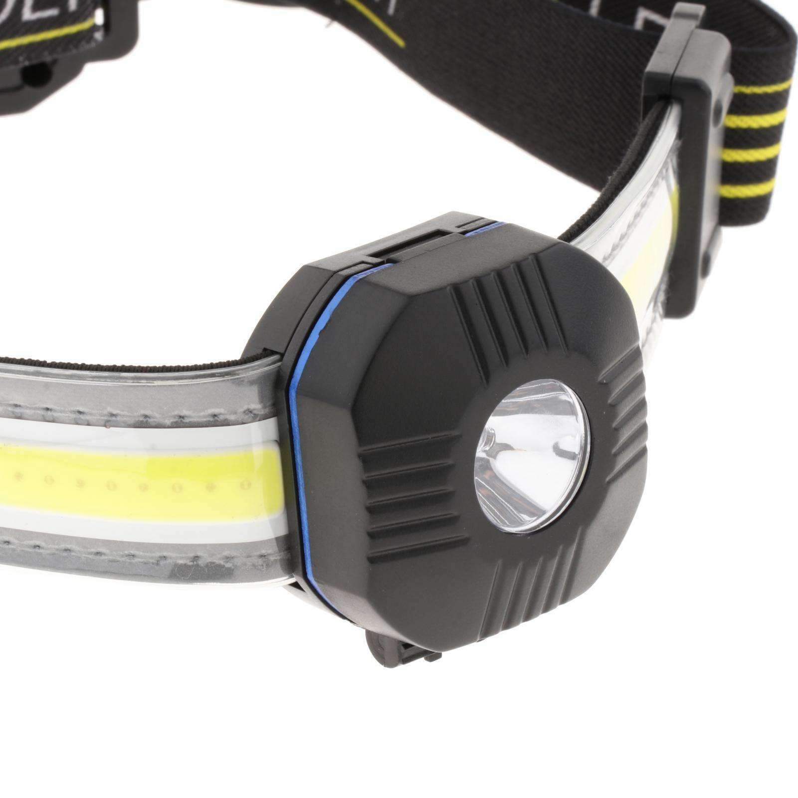 Rechargeable Headlight with 7 Modes, Super Bright LED Head Lamp, Hands-Free