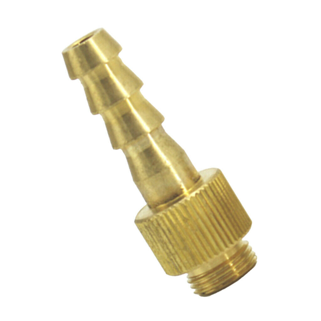 6 and 4mm Dia. Copper Quick Release Gas Hose Connector for Camping Stove 4.5cm