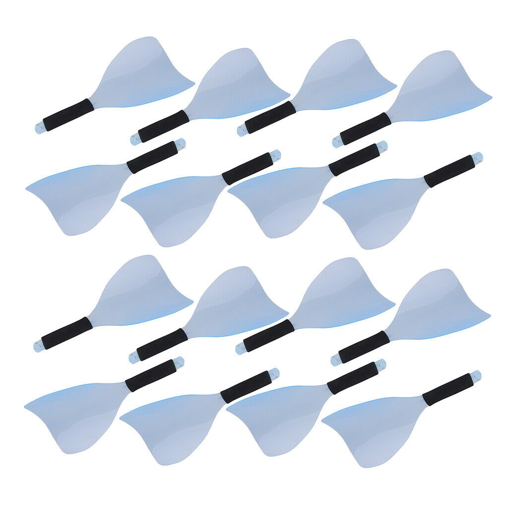 16 Pieces Styling Hairspray Face Masks Salon Cosmetic Protector Shield Blue