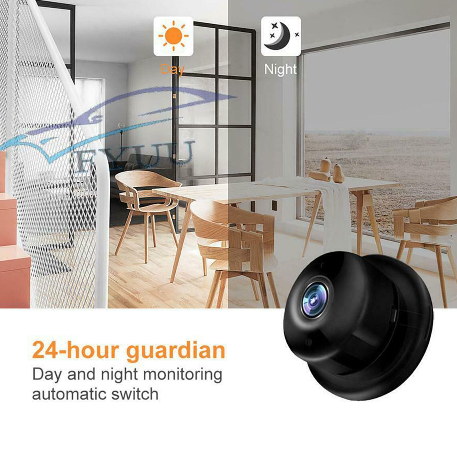 1080P Wireless IR WiFi CCTV Indoor/Outdoor HD MINI IP Camera CAM Home Security
