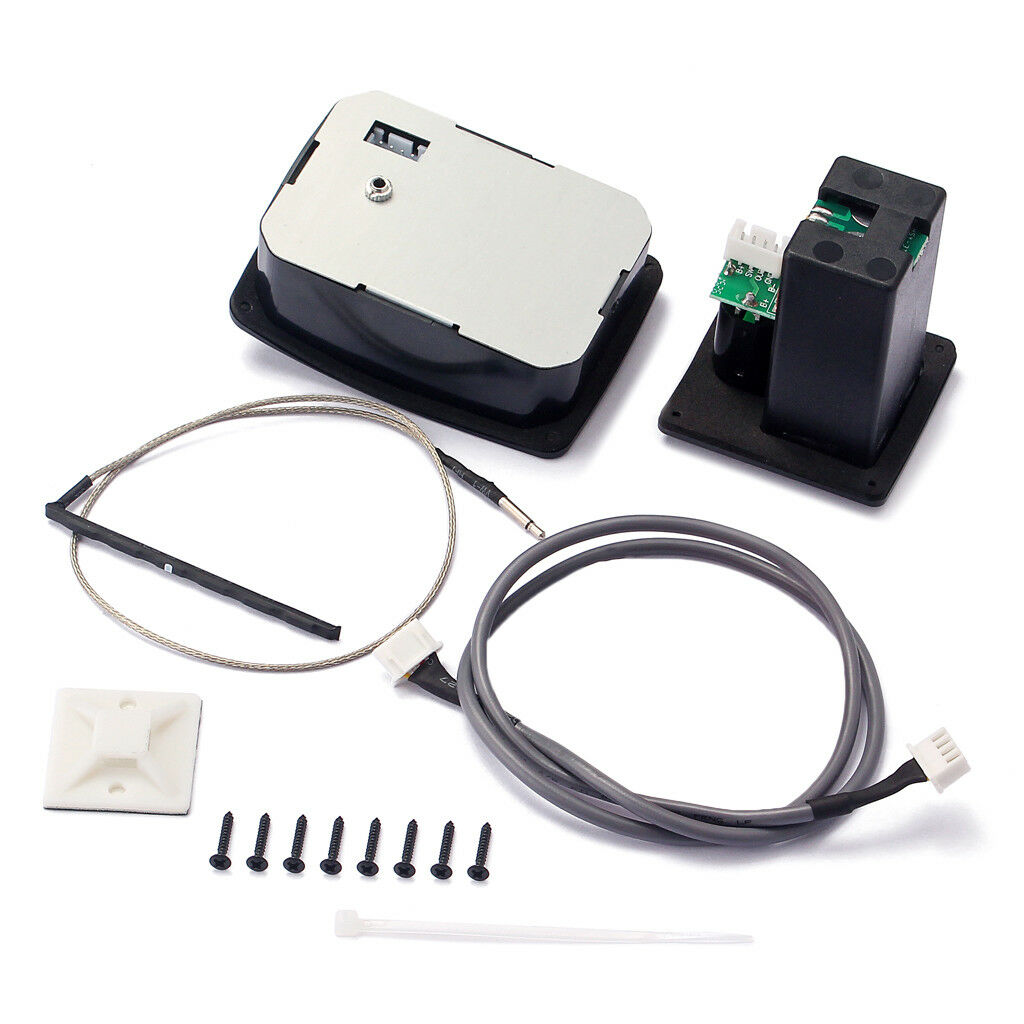 4-Band EQ Equalizer Acoustic Guitar Preamp Piezo Pickup with LCD Tuner Accs