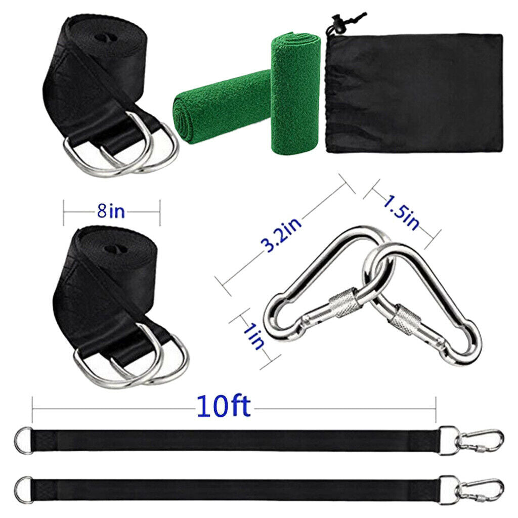 Adjustable Nylon Tree Swing Hanging Kit Easy Fast Installation Outdoor