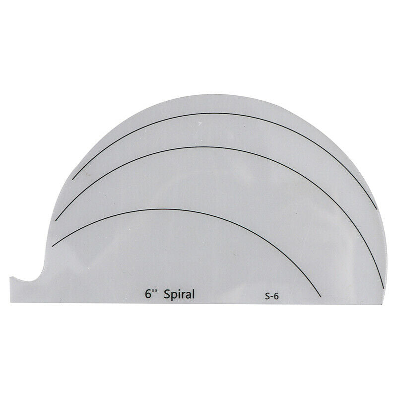 6Pcs Acrylic Ruler For Sewing Patchwork Quilting Yardstick DIY Motion Sew To_AU