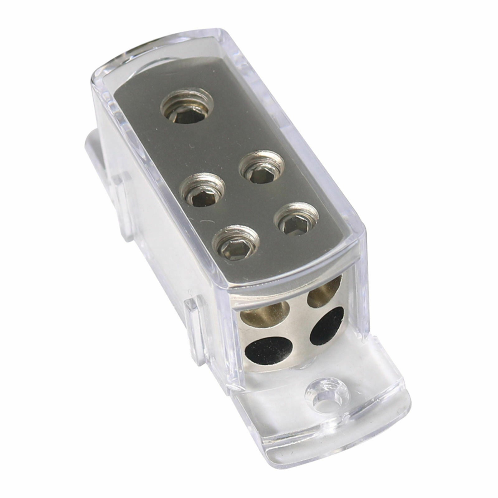 4X Car Audio Stereo Power Ground Wire Splitter Distribution Block 4-Way 4/8 GA