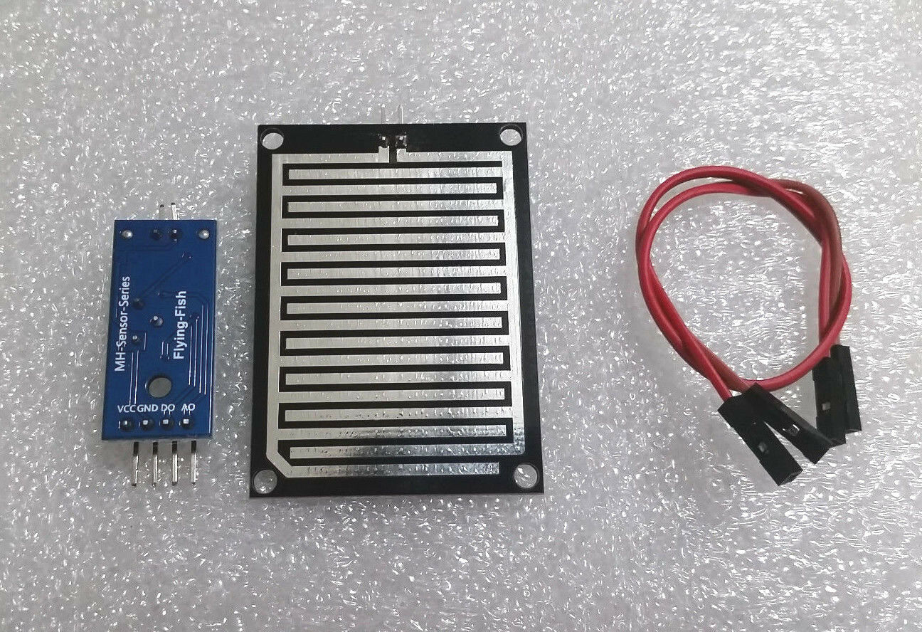 for Arduino Rain Sensor Module Humidity Raindrop High Sensitive Detection Module