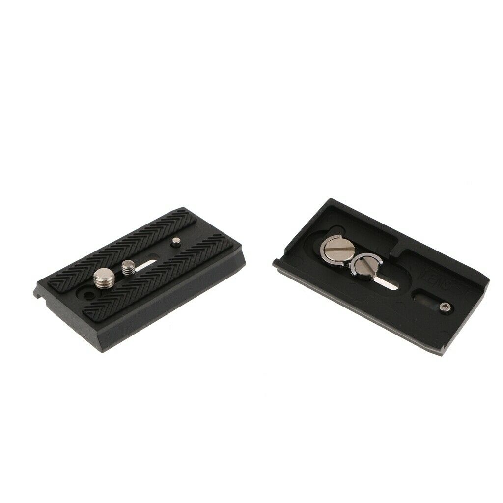 2 pieces 501PL Rapid Connect Sliding Quick Release Plate 90mm for Manfrotto