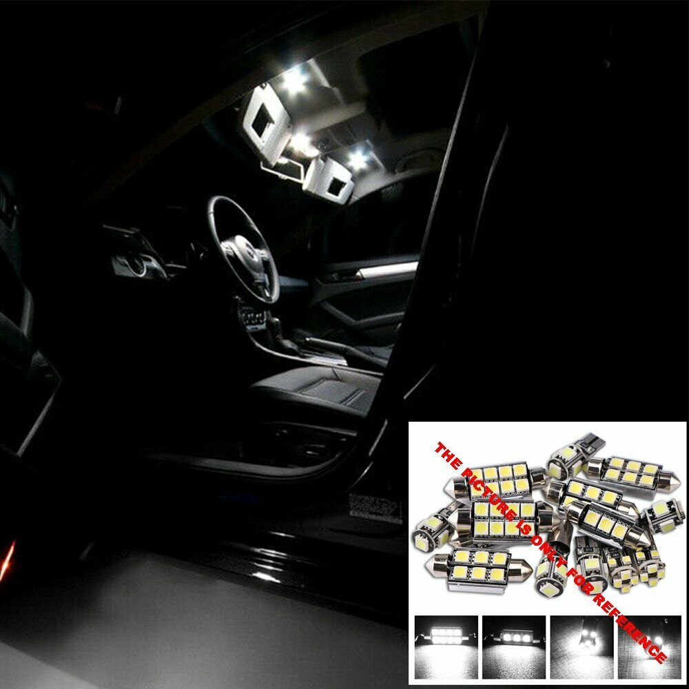 White 11X Interior LED Lights Package Fits for Mitsubxsxi Lancer Evo X 2008-2015