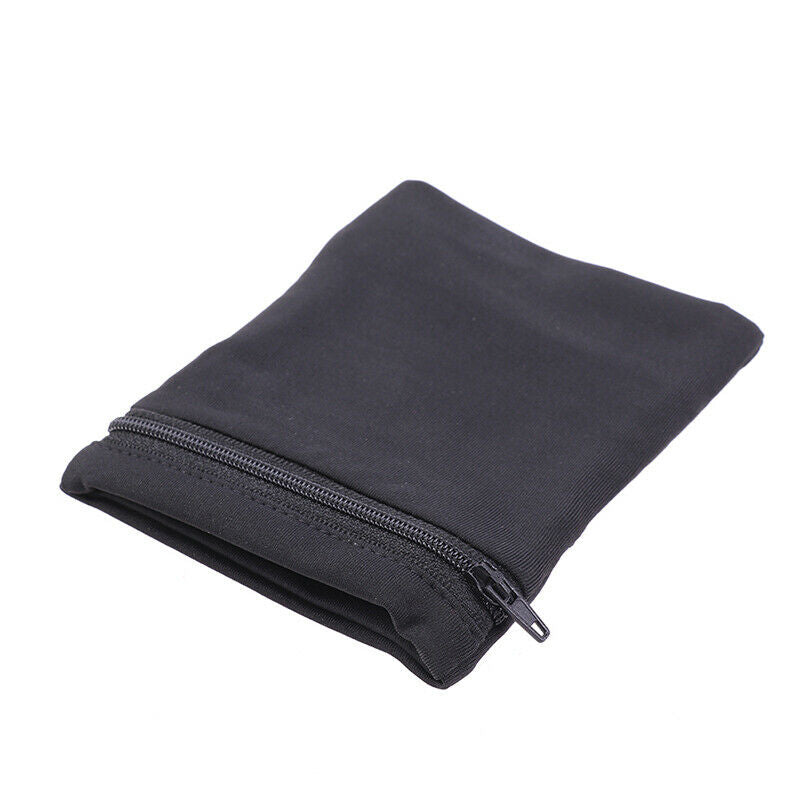 Travel Black Wrist Wallet Pouch Portable Pocket Key Zipper Sport Wrist Be.l8