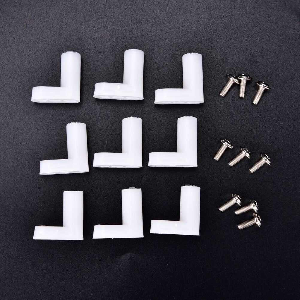 40pcs fixed plastic PCB mounting feet 20mm L type feet with Screws   EaF SJ