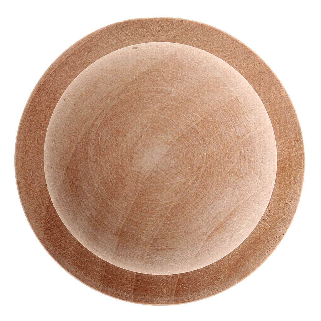 Unpainted 5cm Handmade Polished Rubber-stamp Handle DIY Wood Craft
