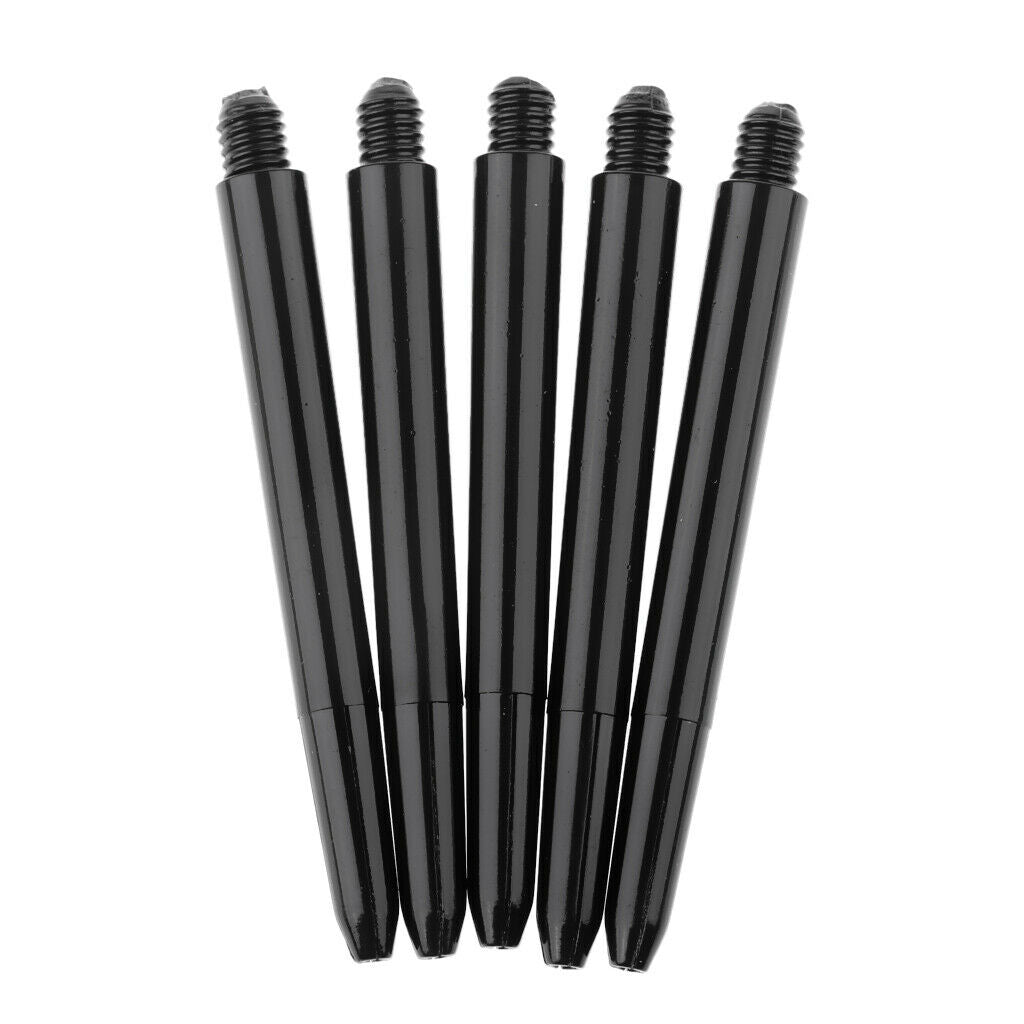 60 Pieces Ultralight Dart Stems Dart Shafts Black Diameter Indoor Games