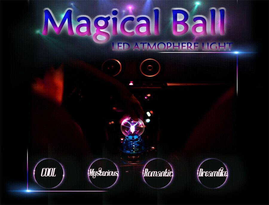 Car Party Magic Lighting Sound Control  Touch Sensor Constant Colorful Lamp