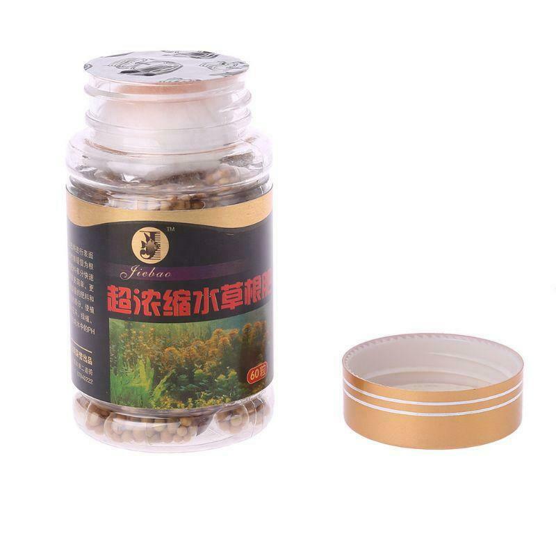 60pcs Aquarium Water Plant Root Fertilizer Nutrition Aquatic Fish Tank