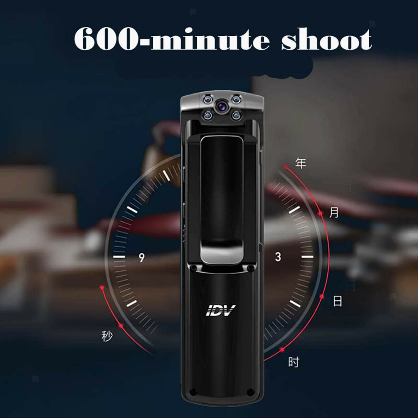 Portable 1080P Mini Body Camera Pocket Wireless Hidden Cam Video Camcorder