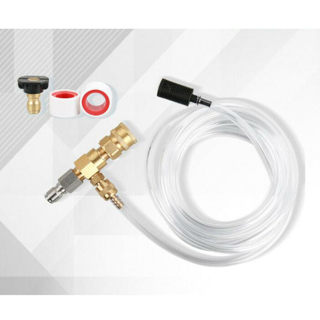High Pressure Washer Adapter Set 3/8 "Brass Quick Coupling Hose Adapter