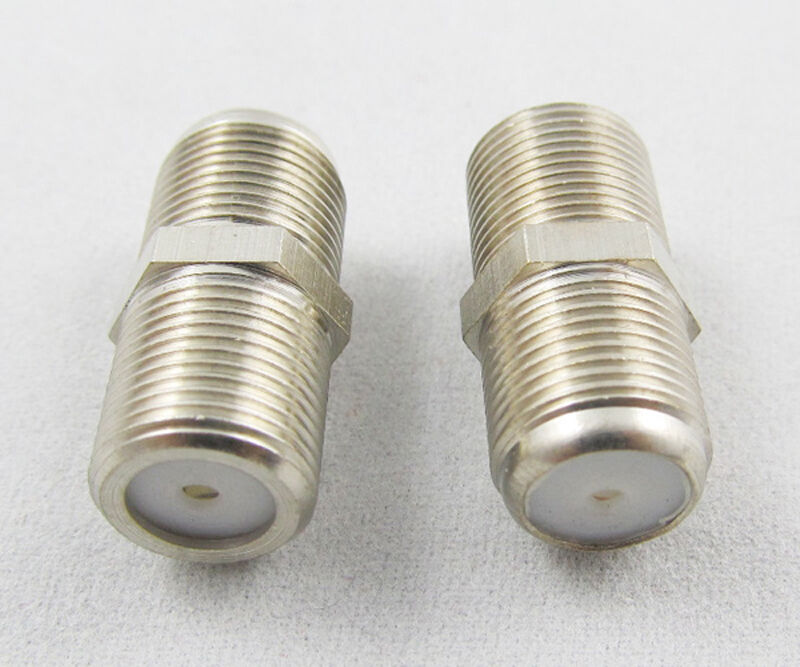 1pc F TYPE F Femlle Jack to F Female Jack Straight Adapter Connector NEW