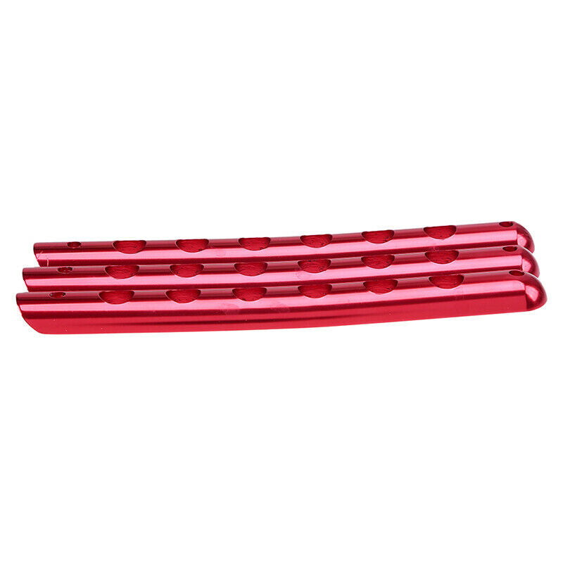 3Pcs Aluminum Door Grab Handle Cover Trim Red for Jeep Wrangler JK 2007-2018
