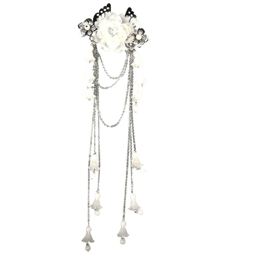 Retro Style Chinese Tassel Hair Clip Hair Stick Hairpin And Earrings Jewelry