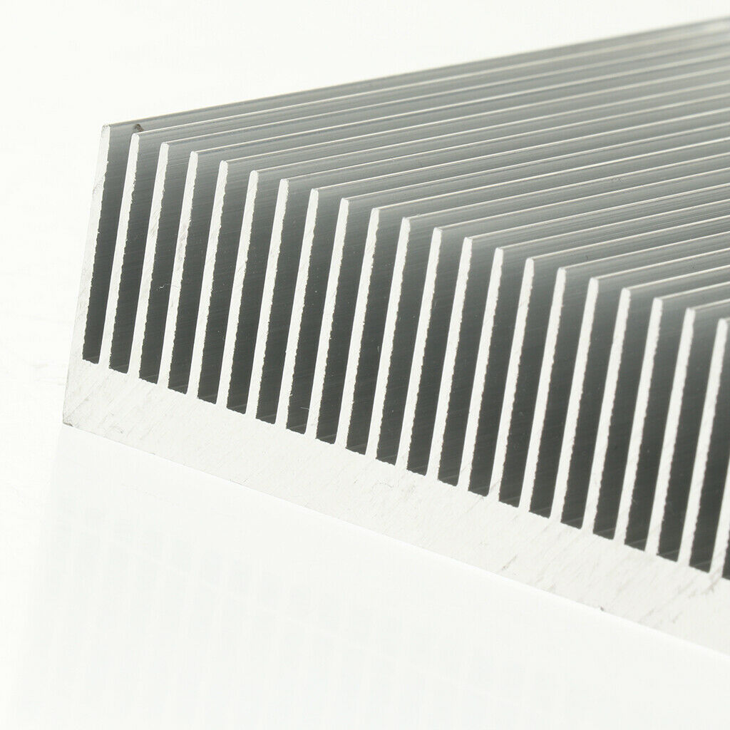 Aluminum  Sink 100mmx80mmx26.9mm Radiator Driver Cooler Heatsink White