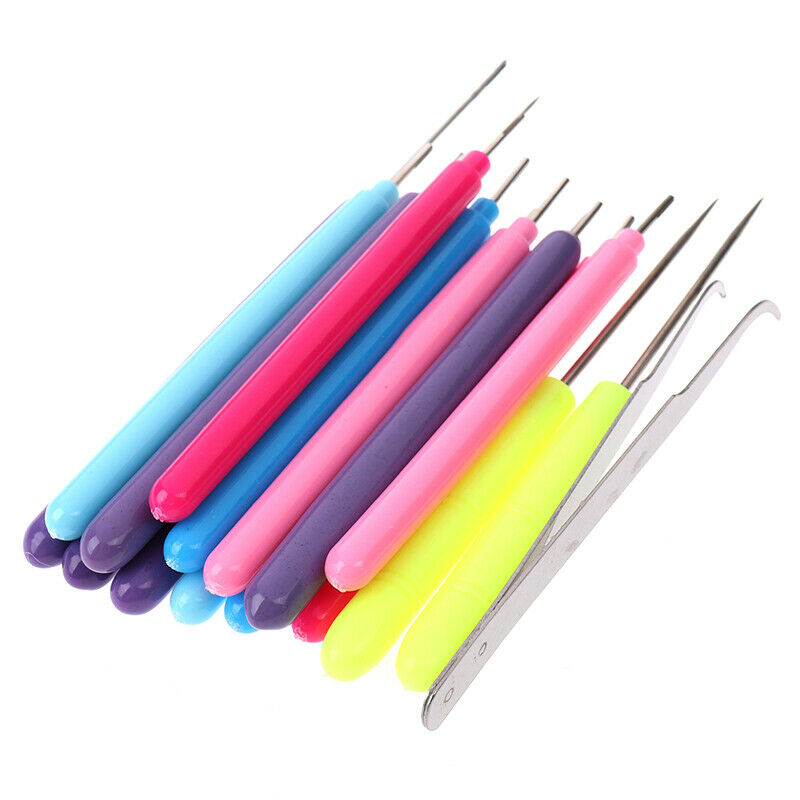 16Pcs Paper DIY Set Quilling Paper Tool Tweezer Needle Pins Slotted Pen ToolBDA