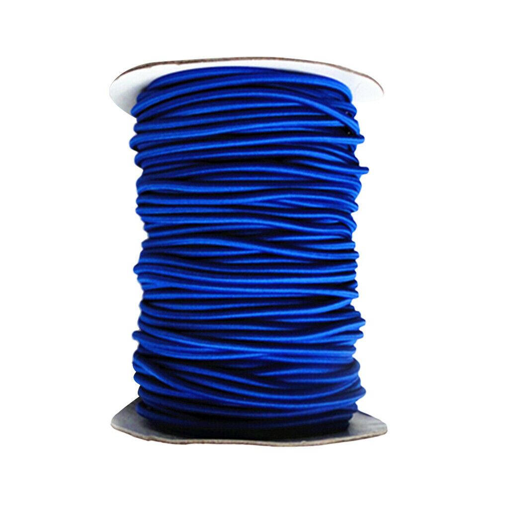4mm 10m Blue Elastic Bungee Cord Shock Rope Tie Down