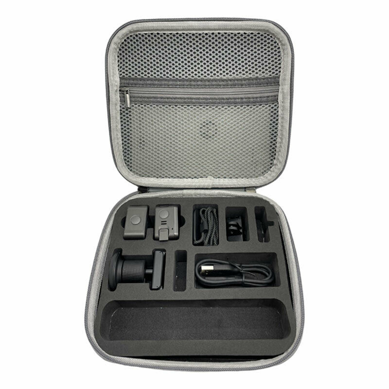 New Waterproof Storage Box Carry Shell For Dji Action 2 Camera Accessories Gray