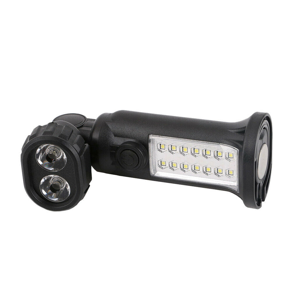 Magnetic LED Work Light Hanging Hook Flashlight Outdoor Car Inspection Lamp