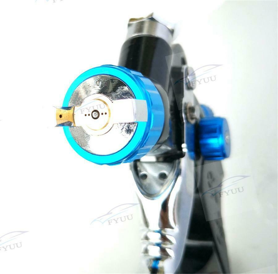 Spray Gun 1.0m Nozzle Paint Spot Repair Sprayer HVLP Spray Gun w/ Mixing Cup