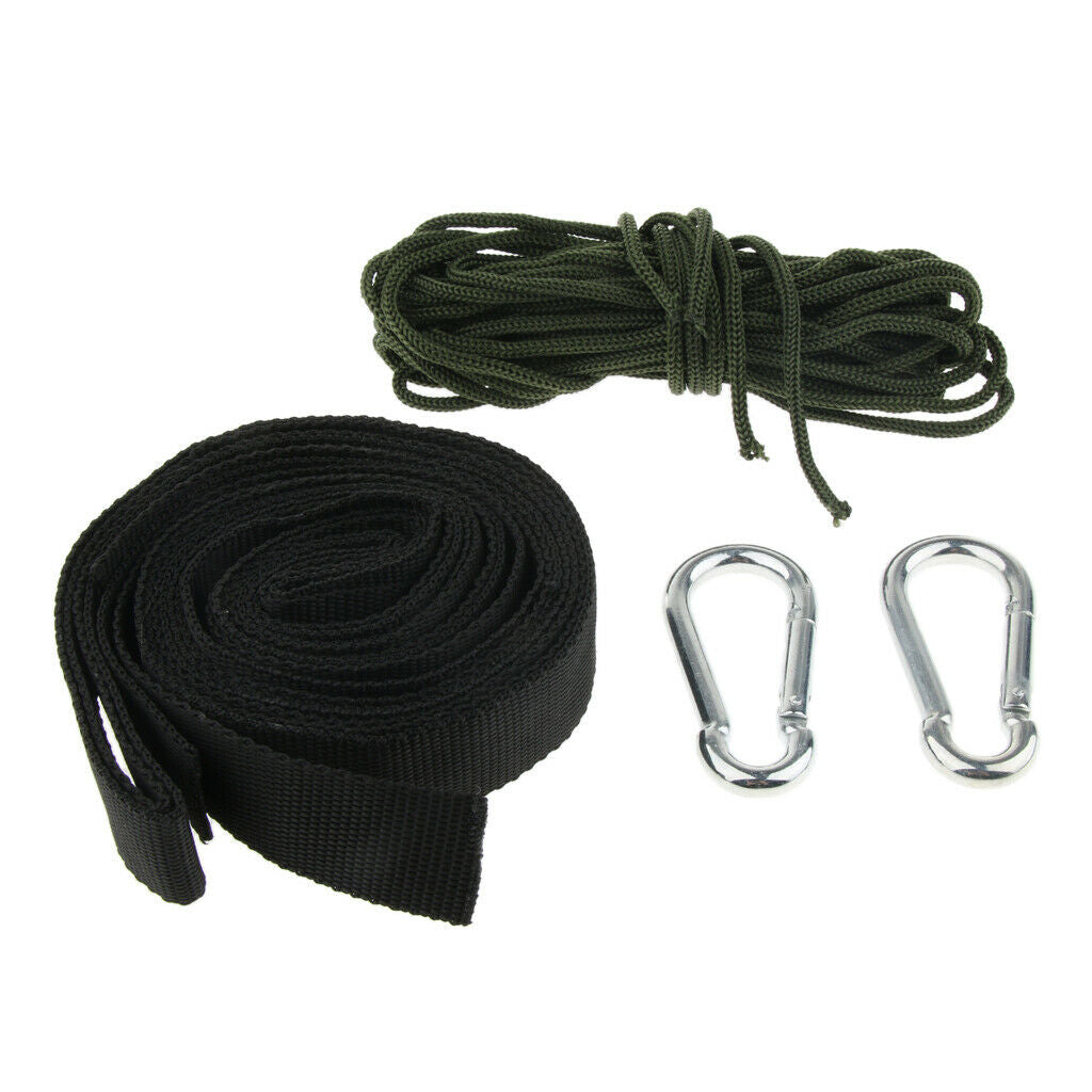 Prettyia   Tree   Swing   Straps   Kit   Hammock   Hanging   Belt   Ropes   with