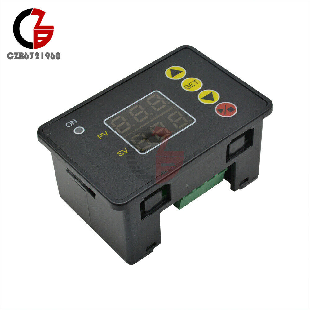 AC110-220V Digital Time Delay Relay Module Timer Cycle Controller w/ LED Display