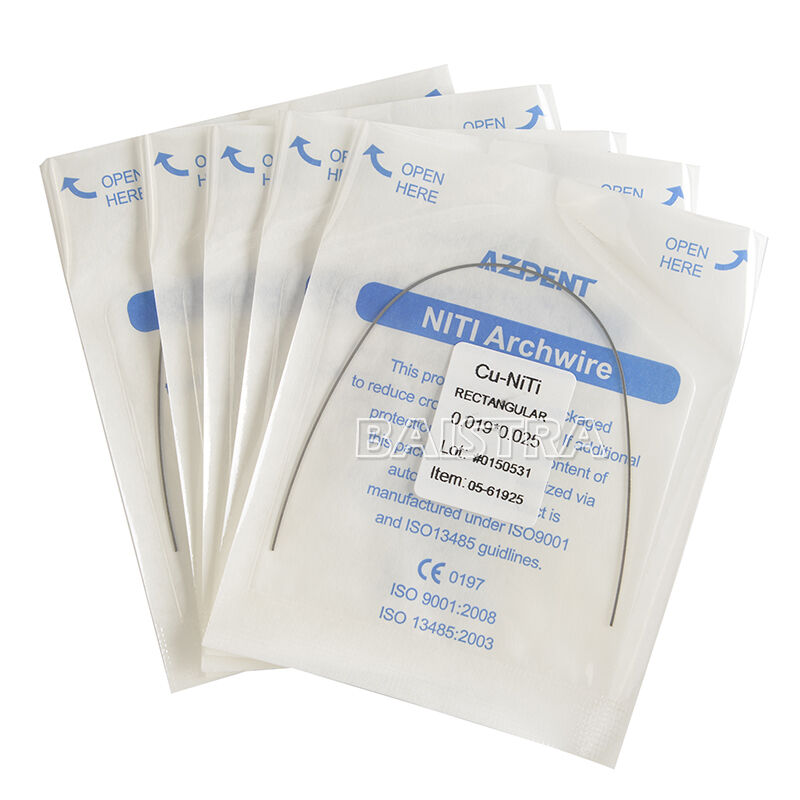 20Packs Dental Orthodontic Cu NiTi Copper Nickel Titanium Rectangular Arch Wires