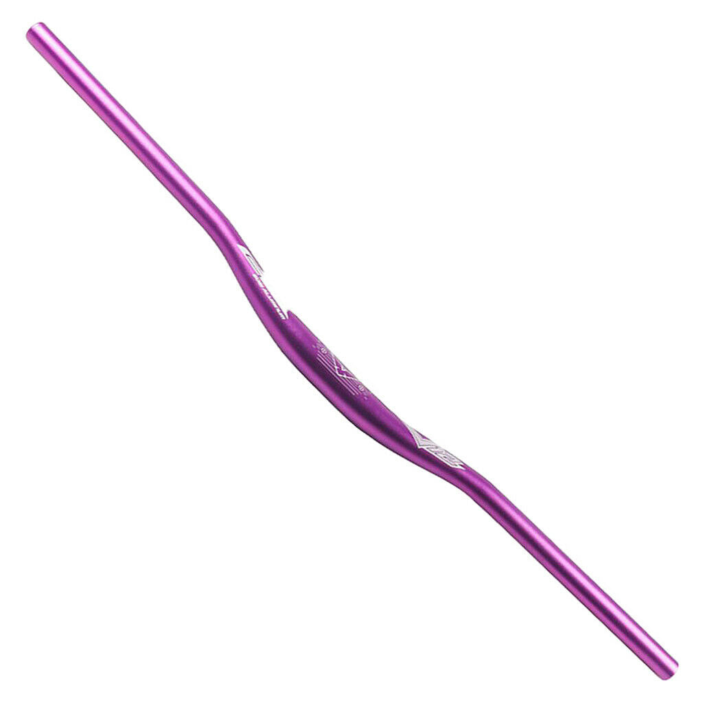 Deluxe Mountain Bike Handlebar 31.8mm DH MTB High Rise Bar  Purple